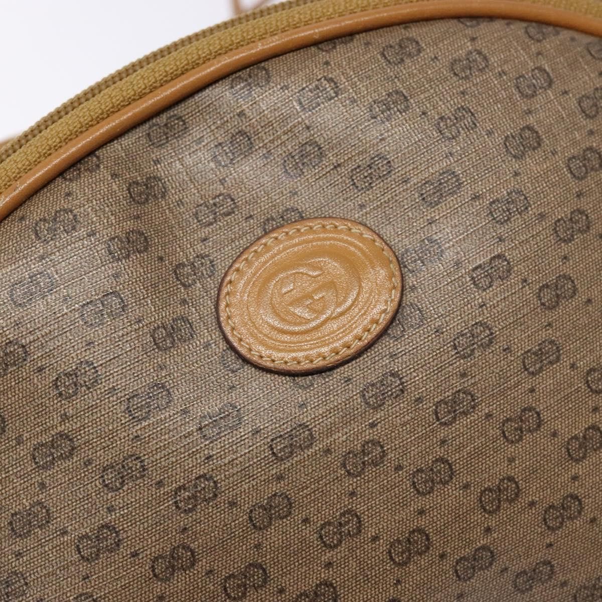 Gucci GUCCI Micro GG Supreme Shoulder Bag Pvc Beige Gold Size ONE SIZE - 14 Thumbnail