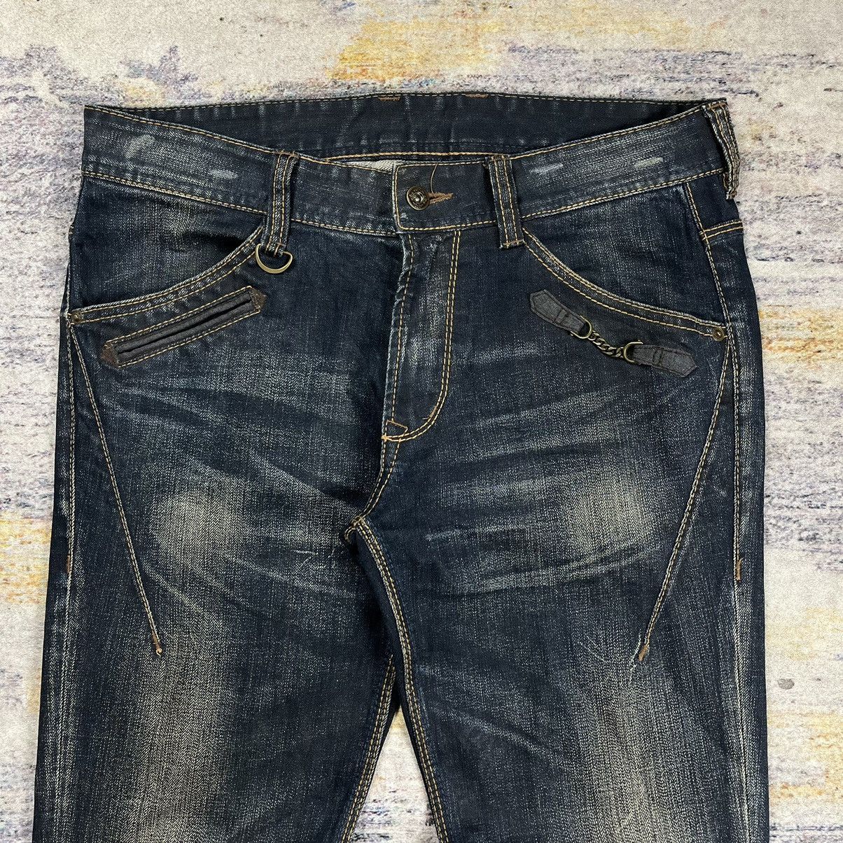 HIDEAWAYS Hideaways nicole mudwash flared denim pants Size US 33 - 4 Thumbnail