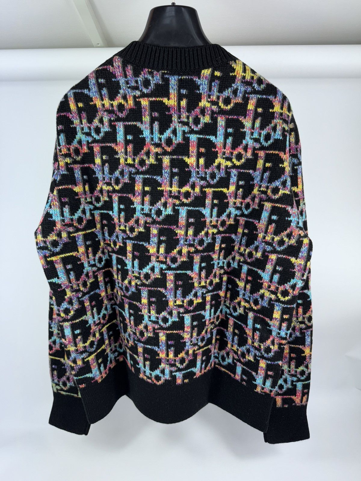 Dior LOGO PRINT KNIT JUMPER Size US XL / EU 56 / 4 - 2 Thumbnail