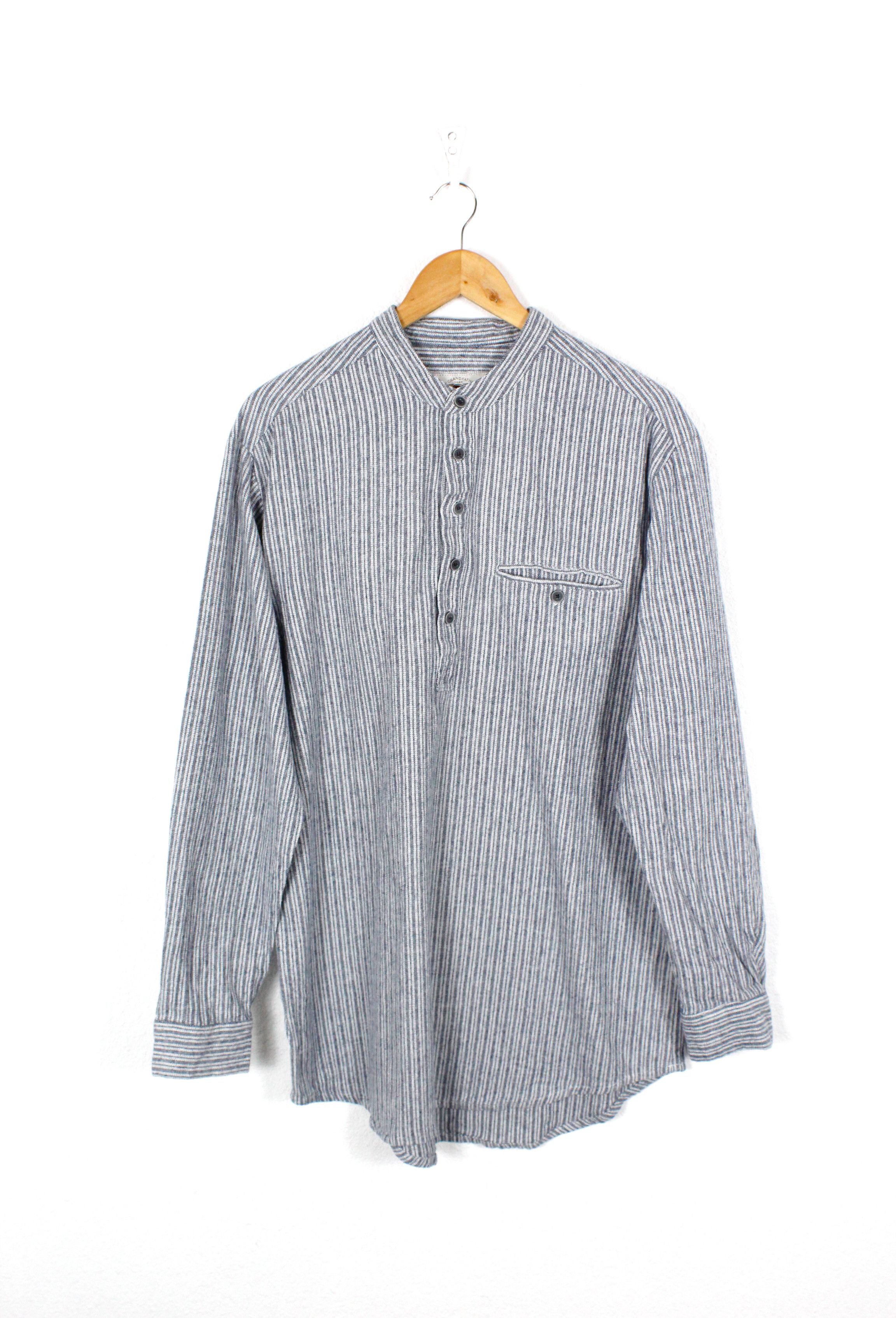 Flannel × Lee Lee Valley Grandfather Striped Flannel Shirt Size US L / EU 52-54 / 3 - 1 Thumbnail