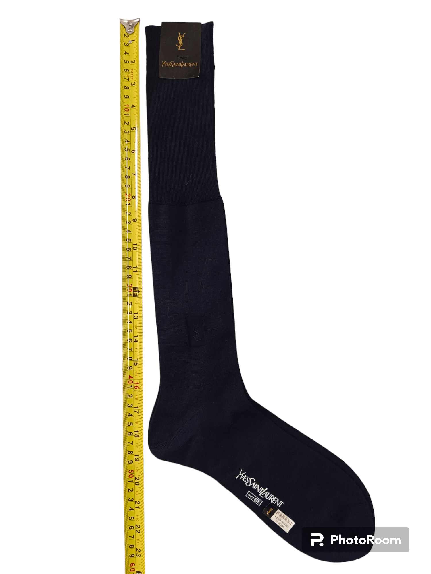 Yves Saint Laurent YSL Women Long Socks Size ONE SIZE - 2 Thumbnail