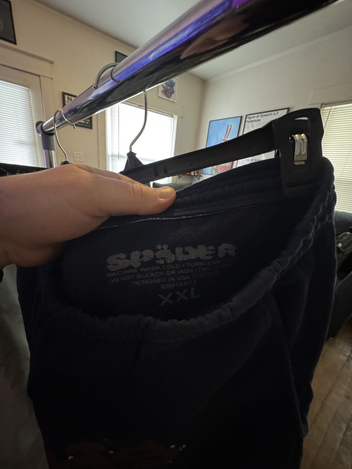 Sp5der SP5DER SWEATPANTS Size US 38 / EU 54 - 2 Thumbnail