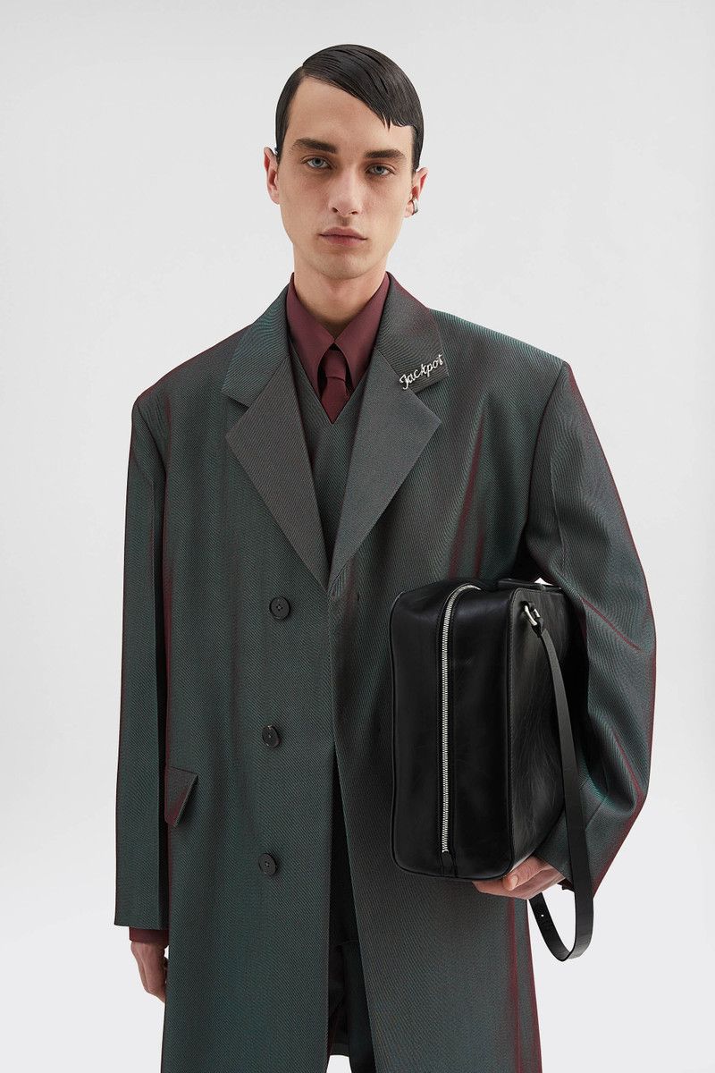 Jil Sander o1loc1c0426 Size:OS/Attache Briefcase in Black Size ONE SIZE - 6 Thumbnail