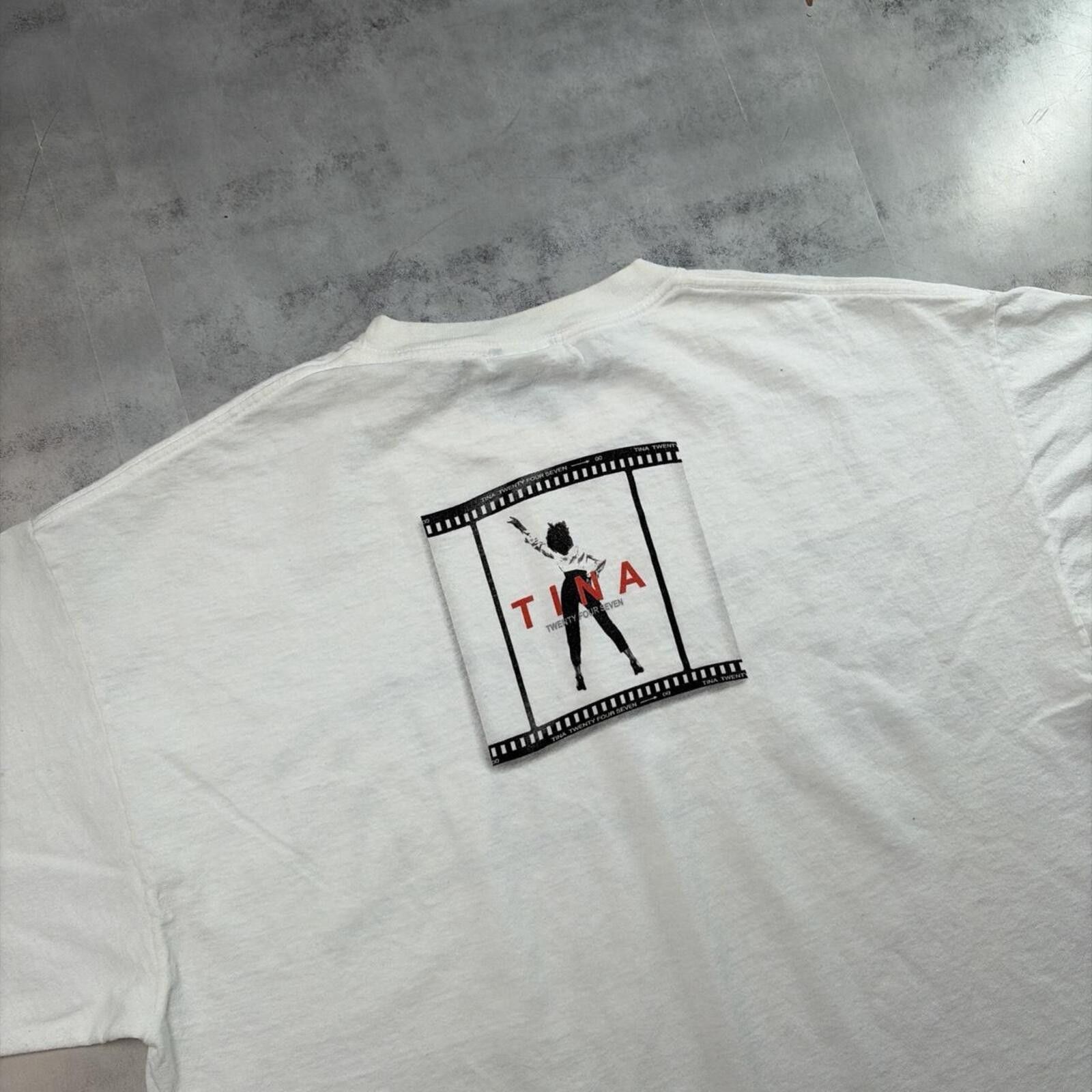 Other Vintage 1999 Giant Tina Turner Twenty Four Seven Tour Size US L / EU 52-54 / 3 - 4 Thumbnail