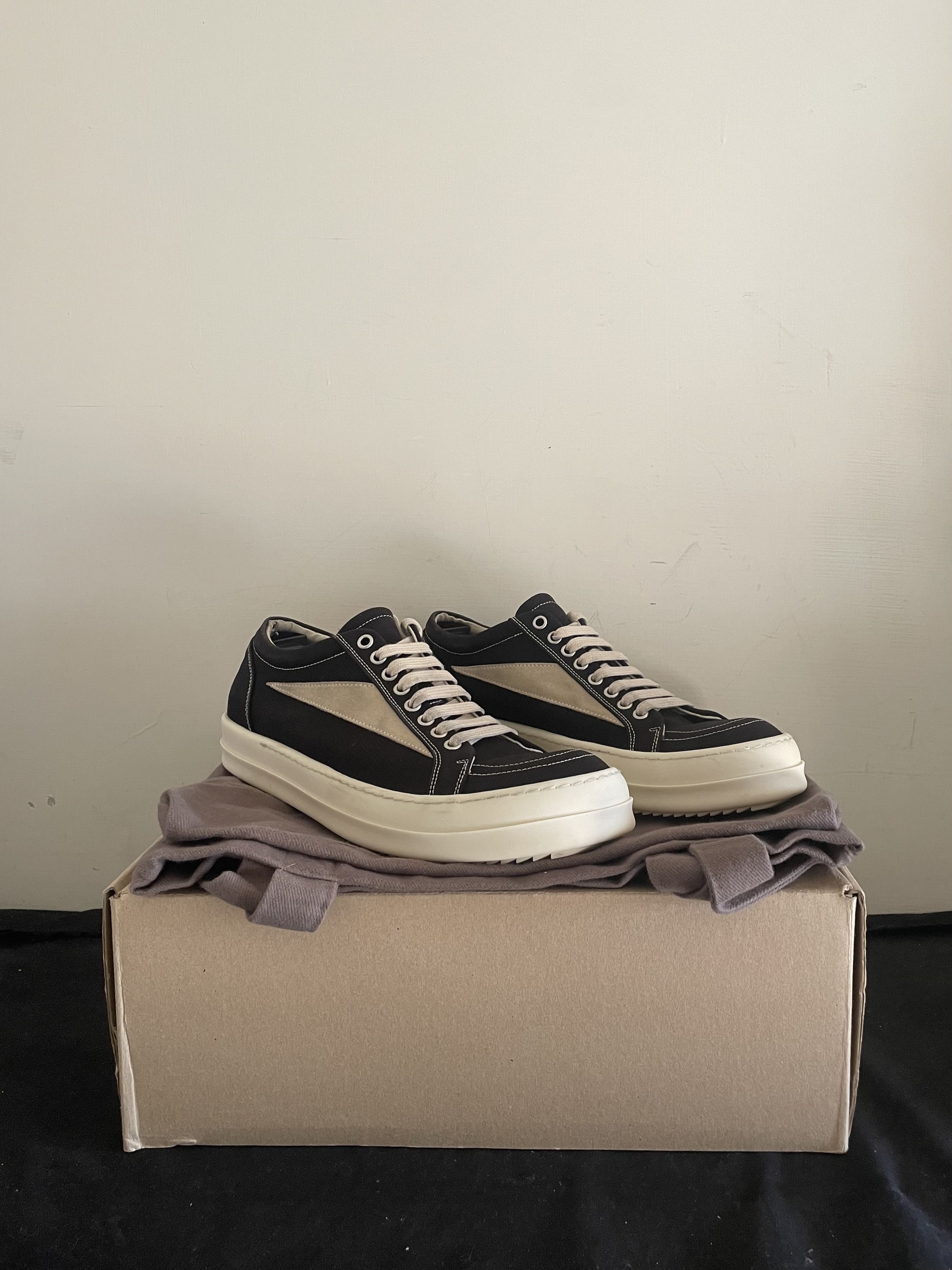 Rick Owens Rick Owens DRKSHDW Vintage Low Sneakers Size US 9 / EU 42 - 1 Thumbnail