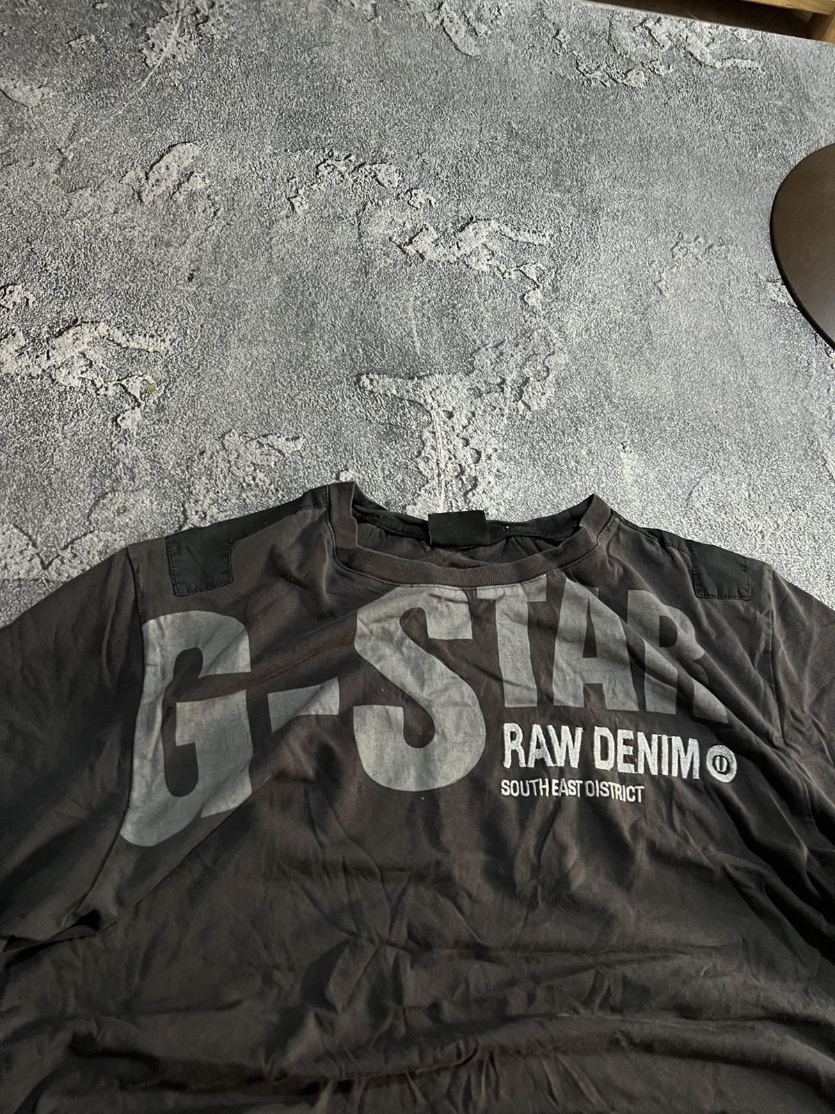 Vintage Vintage G-Star Shirt Archive / Avant Garde Y2K Faded Style Size US L / EU 52-54 / 3 - 3 Thumbnail