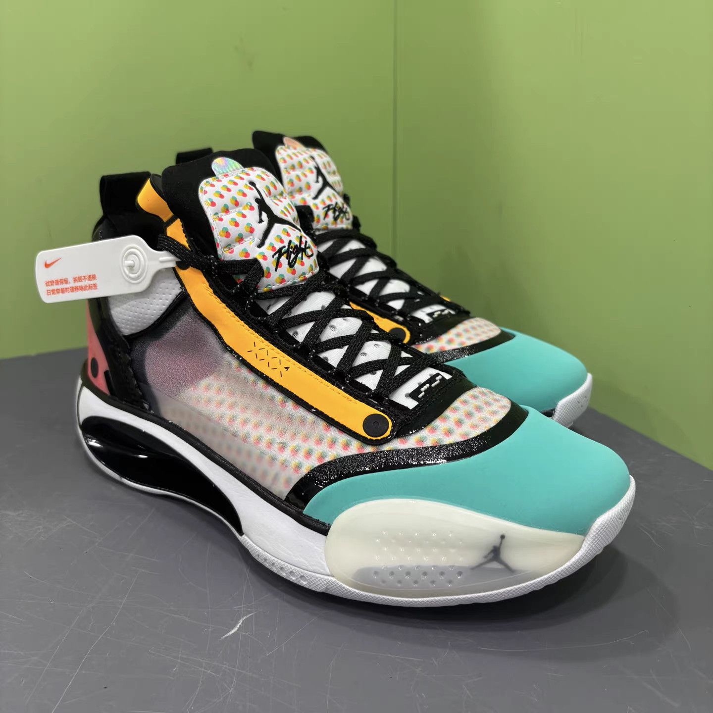 Jordan Brand Air Jordan 34 Low "Candy" Basketball Shoes K15 Size US 10 / EU 43 - 3 Thumbnail