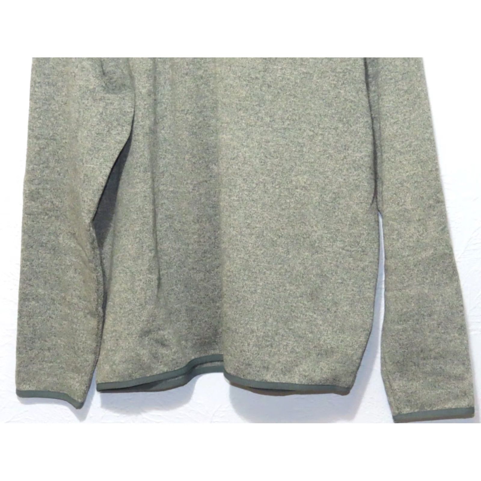 J.Crew J.CREW Authentic Sweater Men XL Marled Fleece Mock Neck Pullover Green Long Sleeve Mock Neck Casual Knit Pullover Regular Fit Knit XS? Size US XL / EU 56 / 4 - 2 Thumbnail