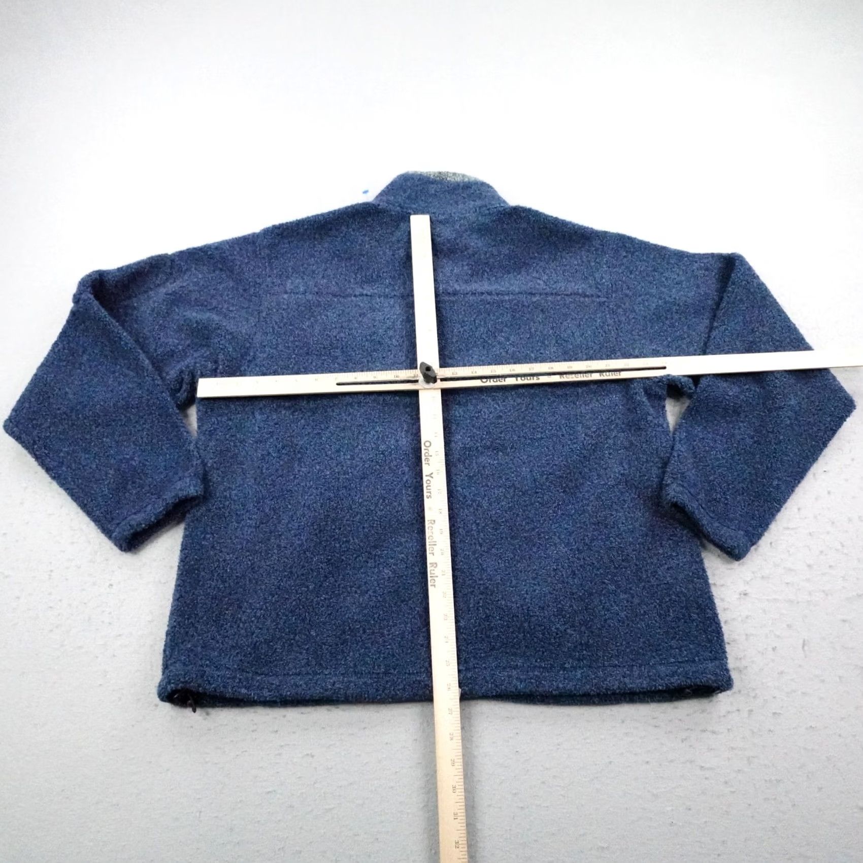 Vintage VINTAGE Cabela's Jacket Mens L Blue Full Zip Sherpa Fleece Deep Pile Wool? (Note: Wool not in original) Size US L / EU 52-54 / 3 - 5 Thumbnail