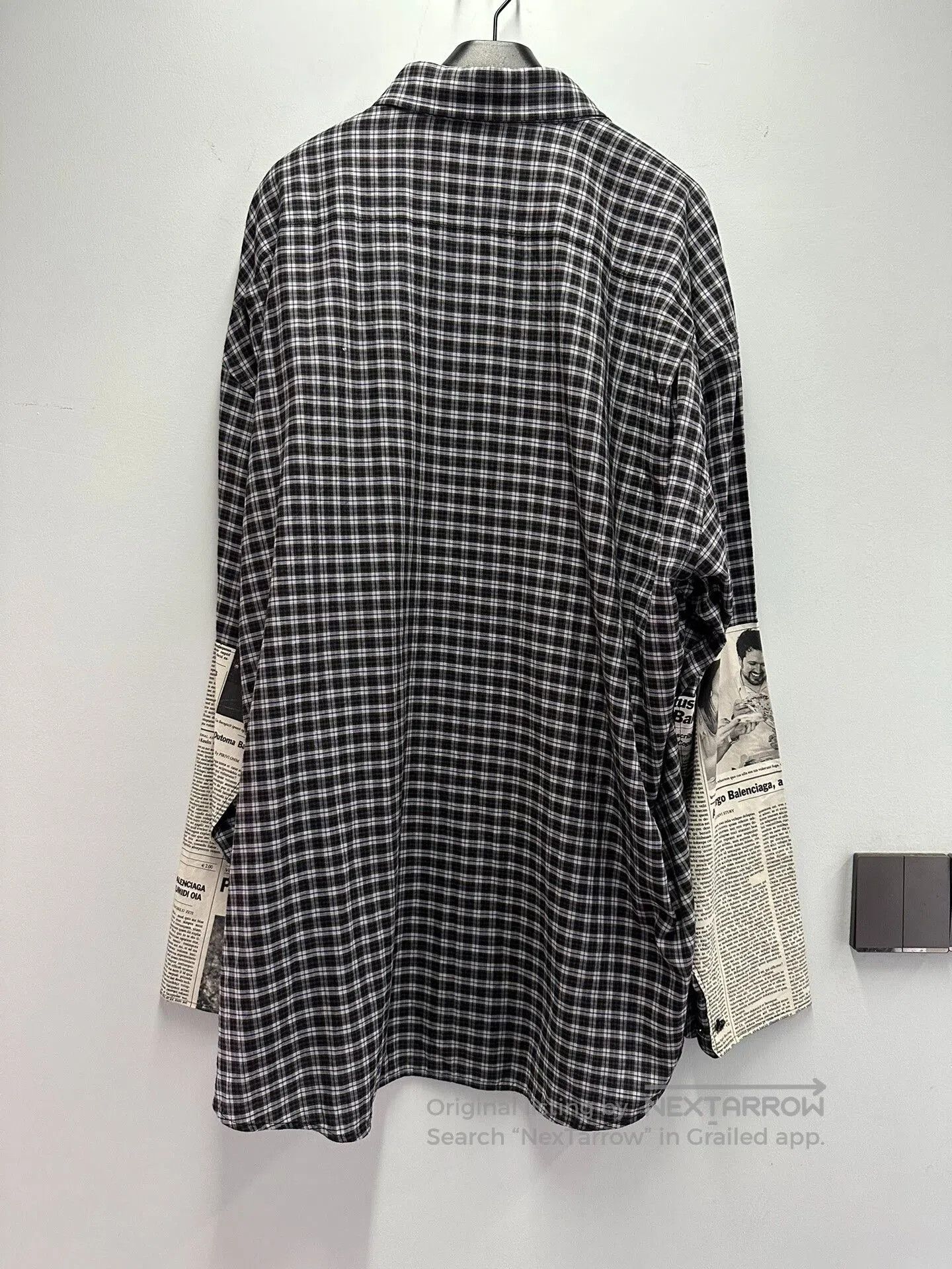 Balenciaga Balenciaga Plaid Shirt for Everyday Wear. Size XS / US 0-2 / IT 36-38 - 4 Thumbnail