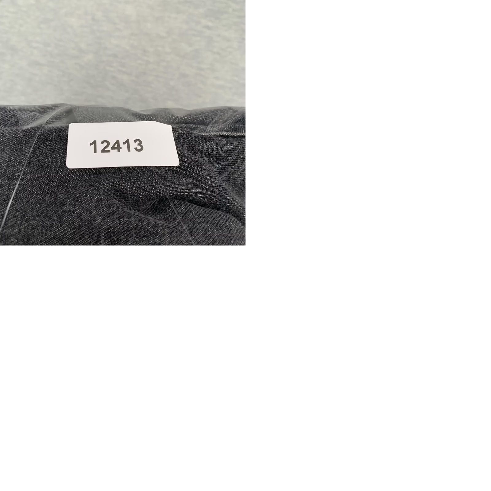 Converse Converse Jeans Mens Large Gray Straight Leg Denim Pants Logo Patch Relaxed Fit Size US 33 - 10 Thumbnail