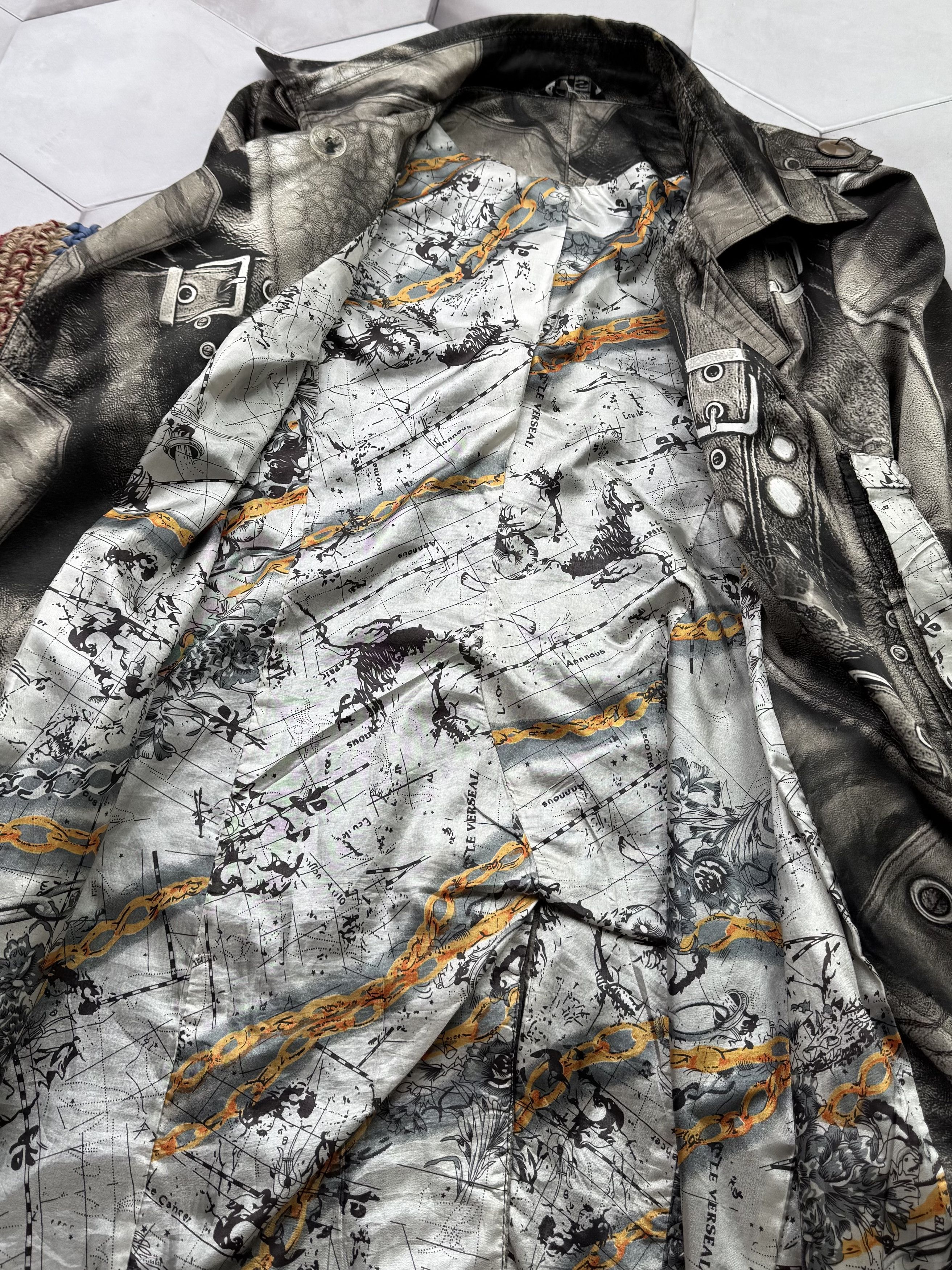 Vintage Vintage Printed Coat Size L / US 10 / IT 46 - 6 Thumbnail