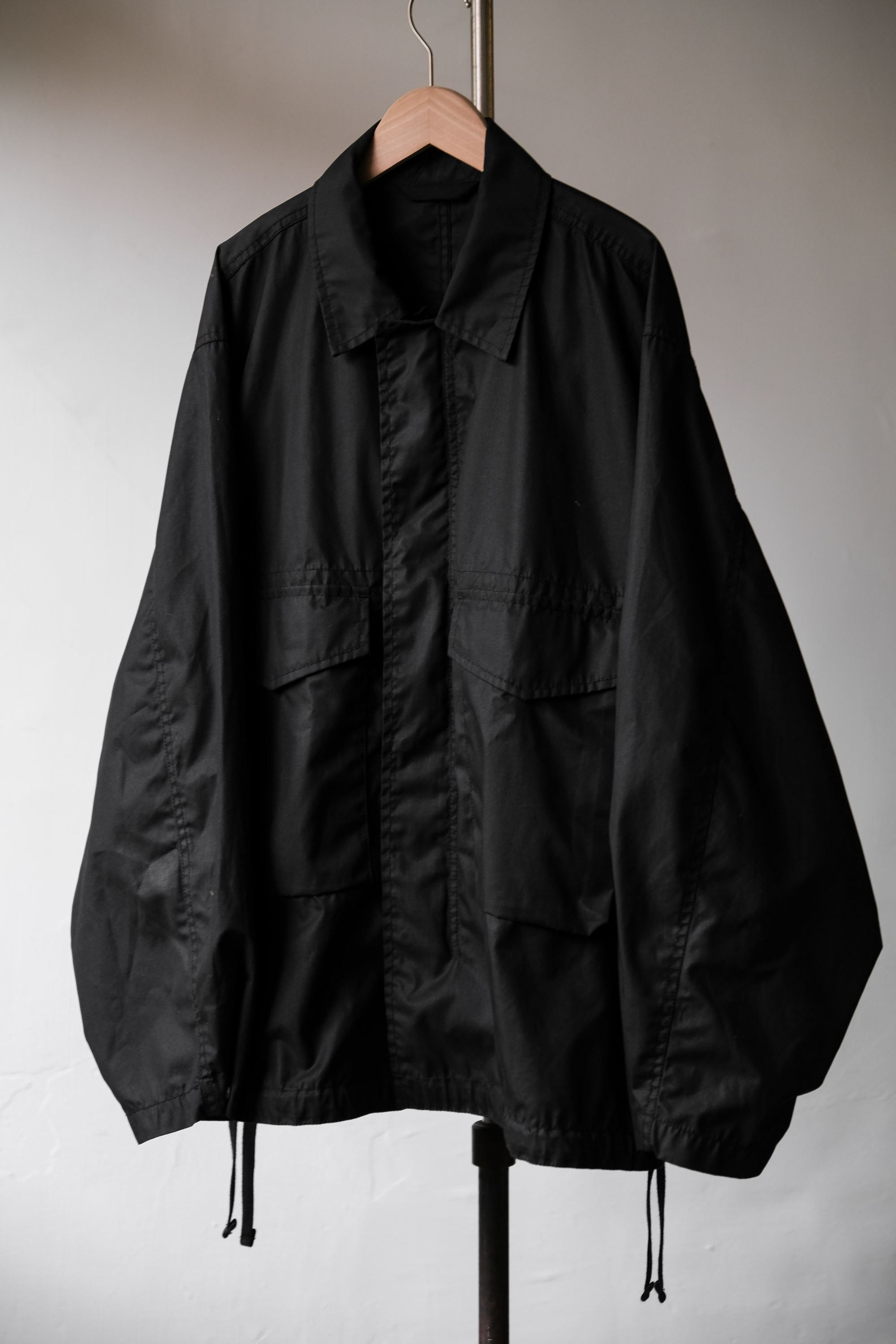 image of Beams Plus Beams 19S/s M-65 Jacket in Black, Men's (Size Large)