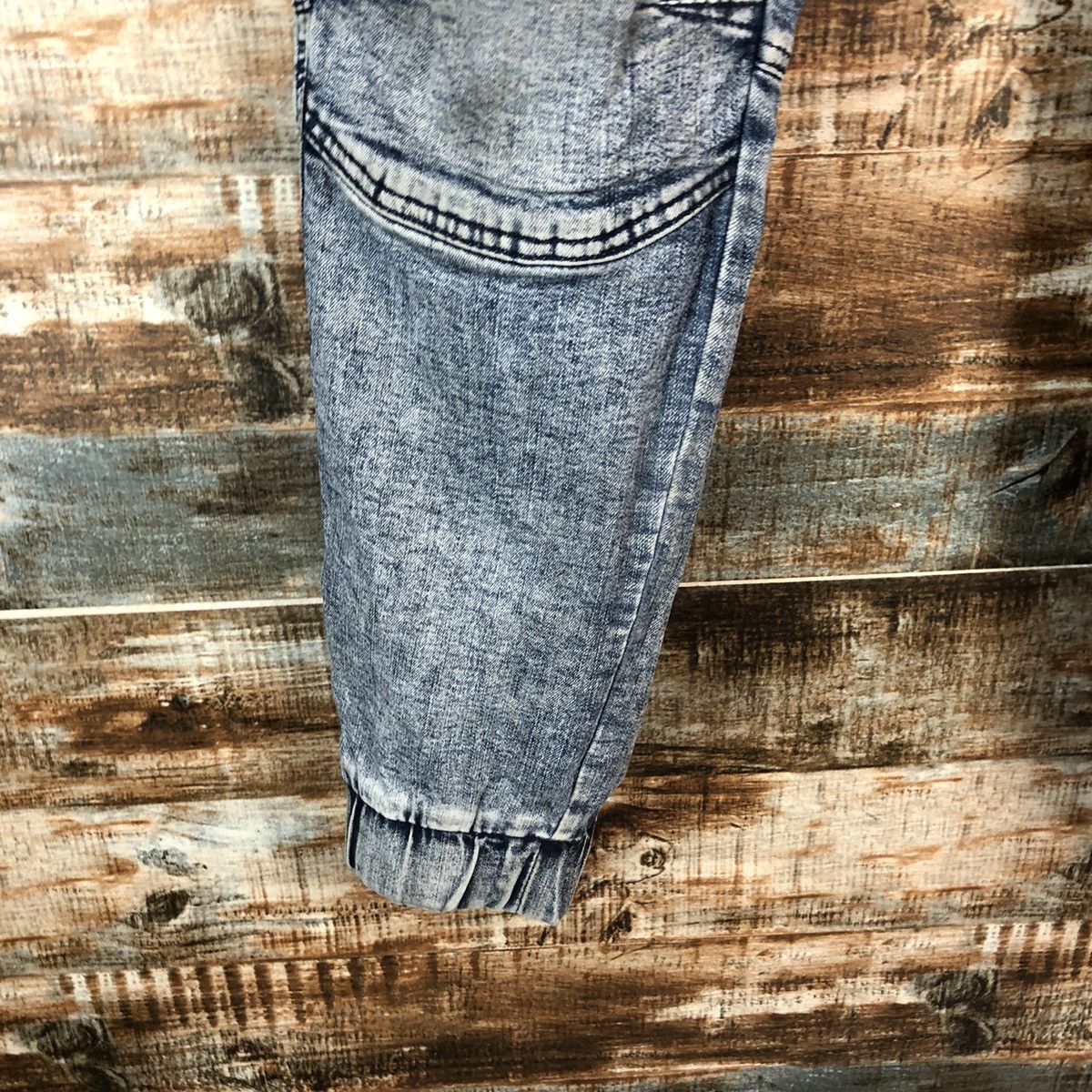 Japanese Brand Japanese Brand vintage Blue Denim Joggers Pants #A2128 Size US 34 / EU 50 - 11 Thumbnail