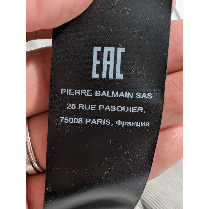 Balmain o1rshd1 Q:2 / Washed Sweatshirt in Grey Size US S / EU 44-46 / 1 - 21 Thumbnail