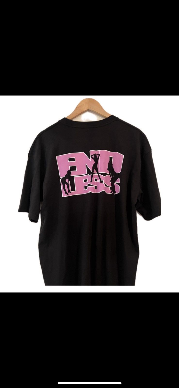 Endless Endless Denim Pink Tape Tee Size US XL / EU 56 / 4 - 2 Thumbnail