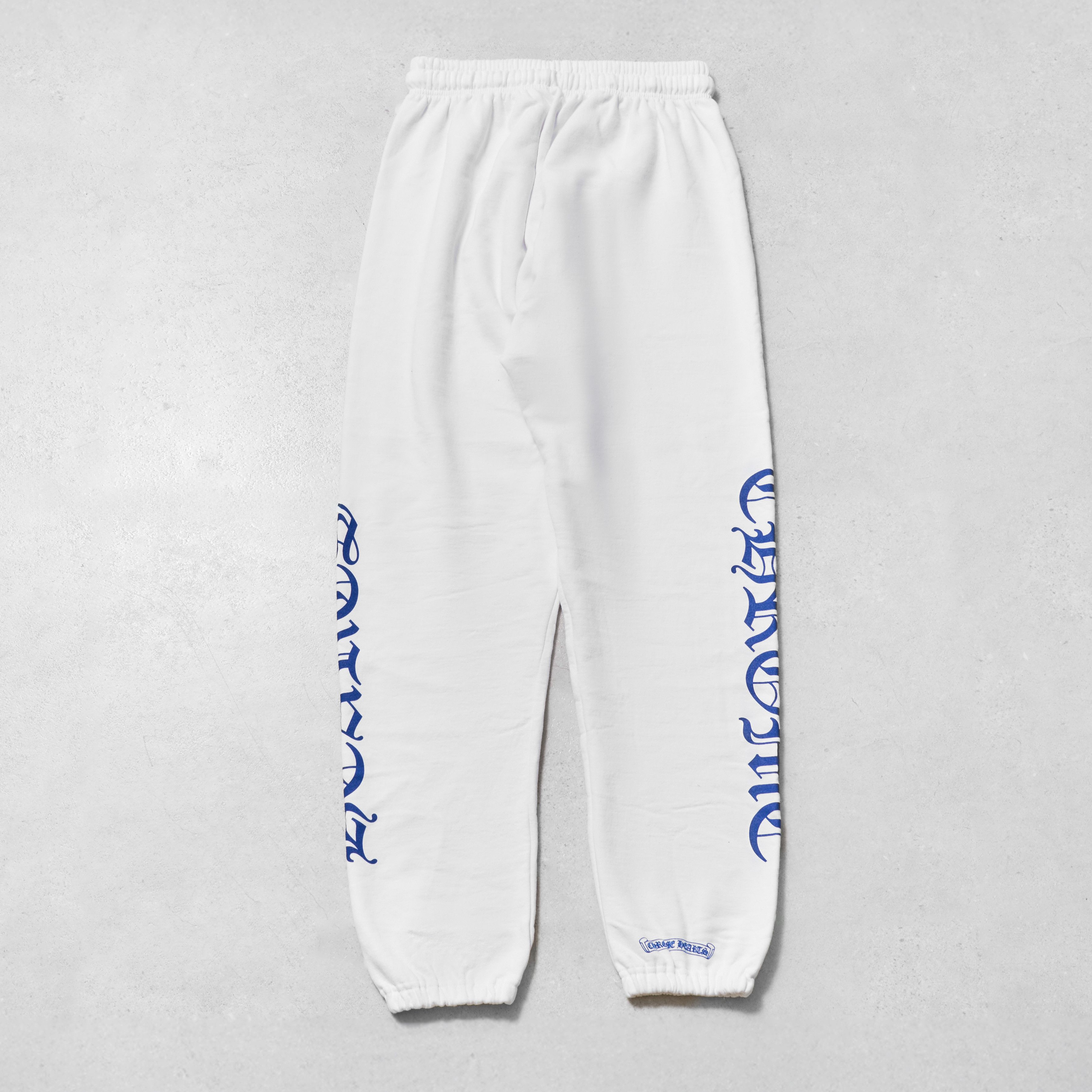 Chrome Hearts CHROME HEARTS Horseshoe Blue Print Sweatpants WHITE Size US M / EU 48-50 / 2 - 4 Thumbnail