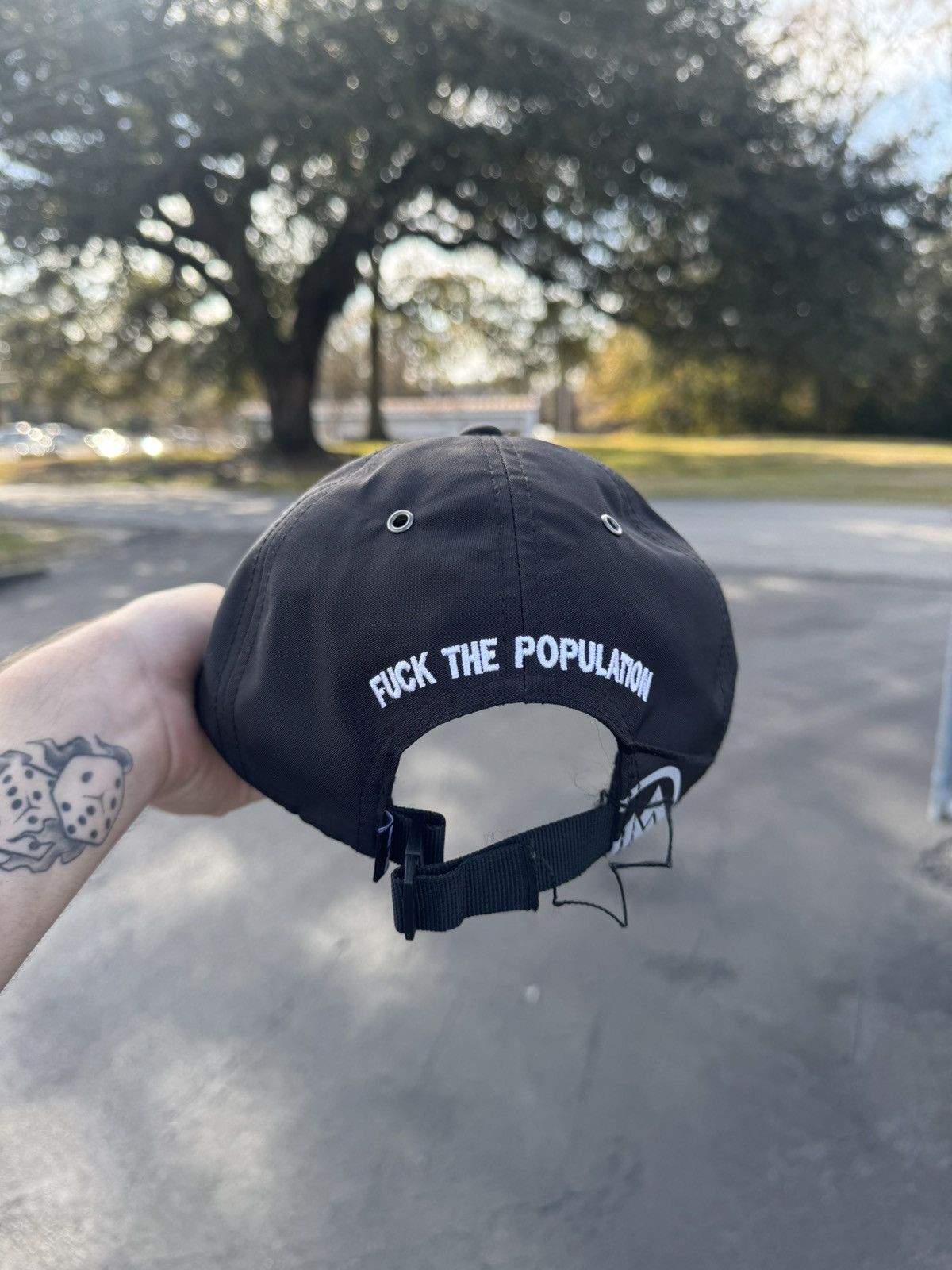 Fuck The Population FTP ftec hat Size ONE SIZE - 2 Thumbnail