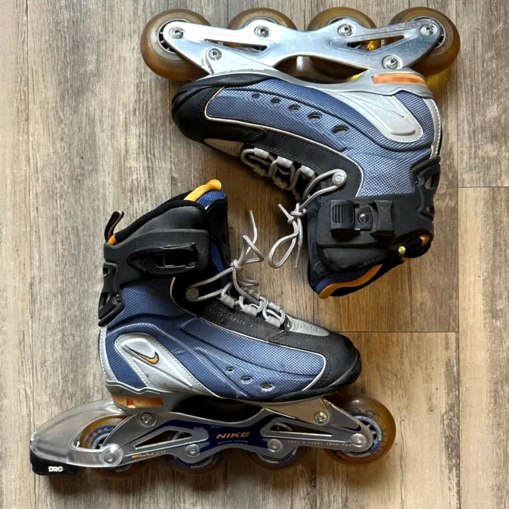 Nike Vintage 90s Nike Air Max N-Dorfin 3 Roller Blade Skates - Size 6 RARE - Women's Size US 6 / IT 36 - 2 Thumbnail