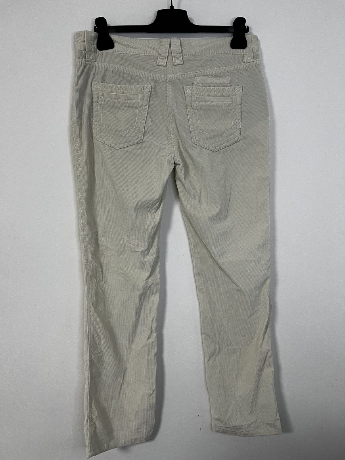 Dolce & Gabbana Dolce & gabbana white corduroy pants trousers L Size 32" / US 10 / IT 46 - 4 Thumbnail