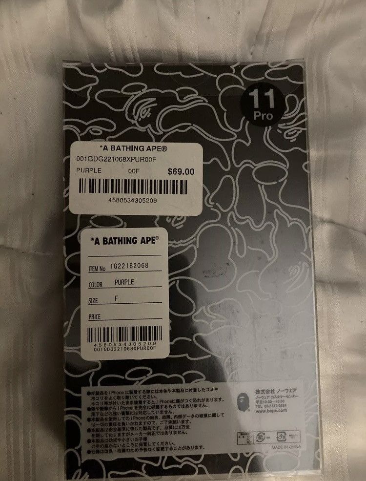 Bape BAPE STORE® LOS ANGELES iPhone 11 Pro Case LA Camo. Size ONE SIZE - 3 Thumbnail