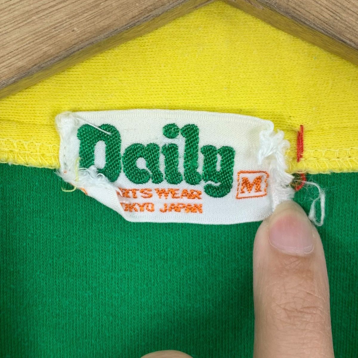 Vintage Vintage 80’ JAPAN BRAZIL JERSEY Football Medium Tee Shirt Size US M / EU 48-50 / 2 - 5 Thumbnail