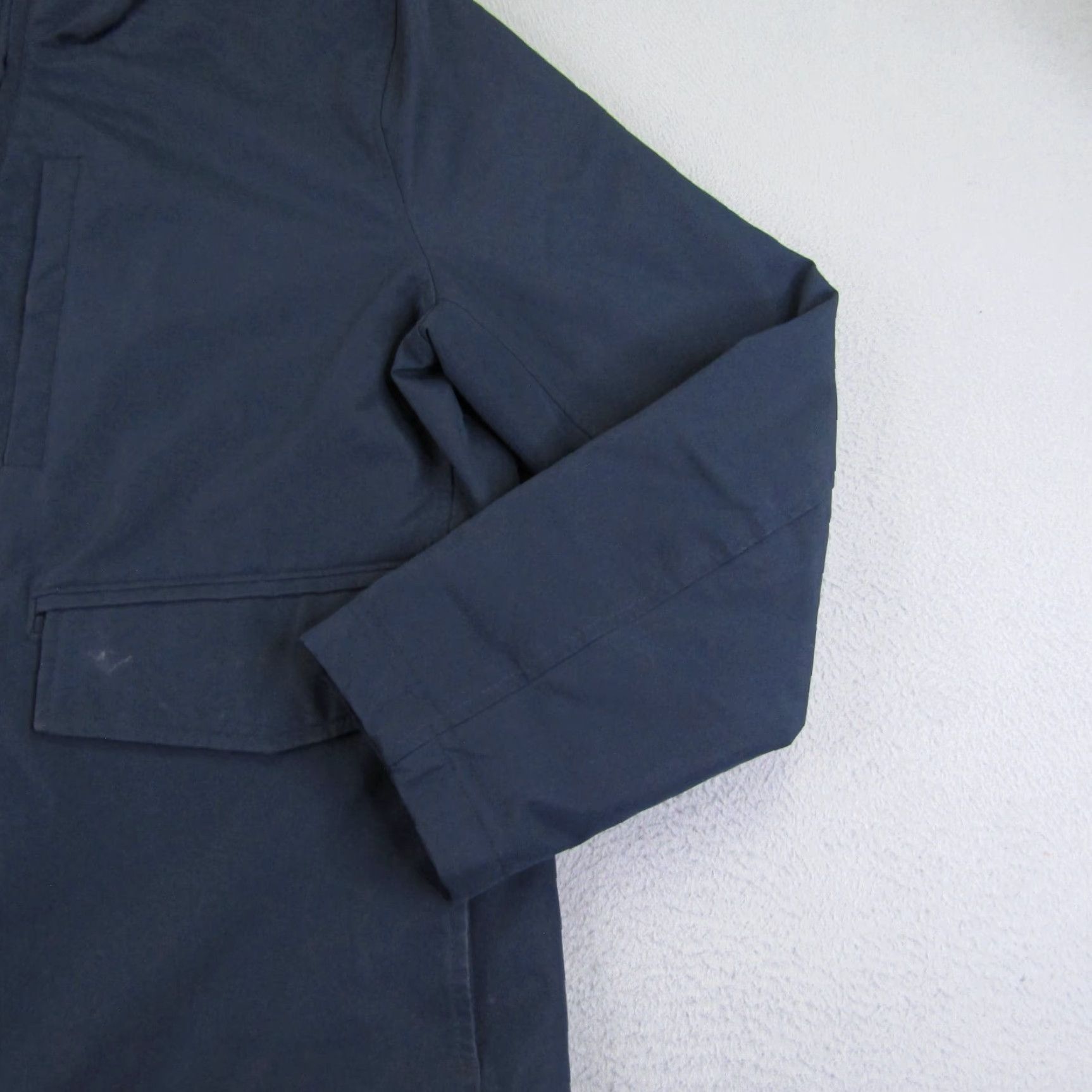 Andrew Marc Andrew Marc New York Jacket Womens L Blue Full Zip Windbreaker Coat Lined Size L / US 10 / IT 46 - 2 Thumbnail