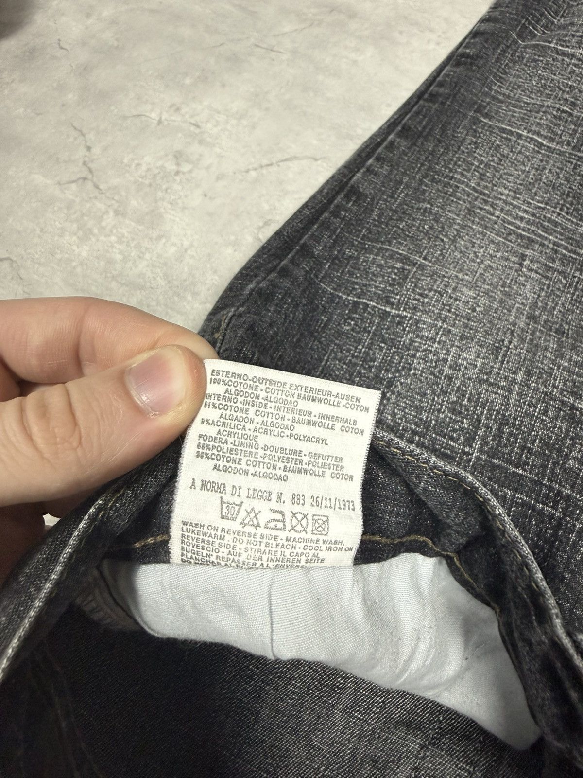 Dolce & Gabbana Dolce Gabbana Big Logo Vintage Jeans Size 32" / US 10 / IT 46 - 10 Thumbnail