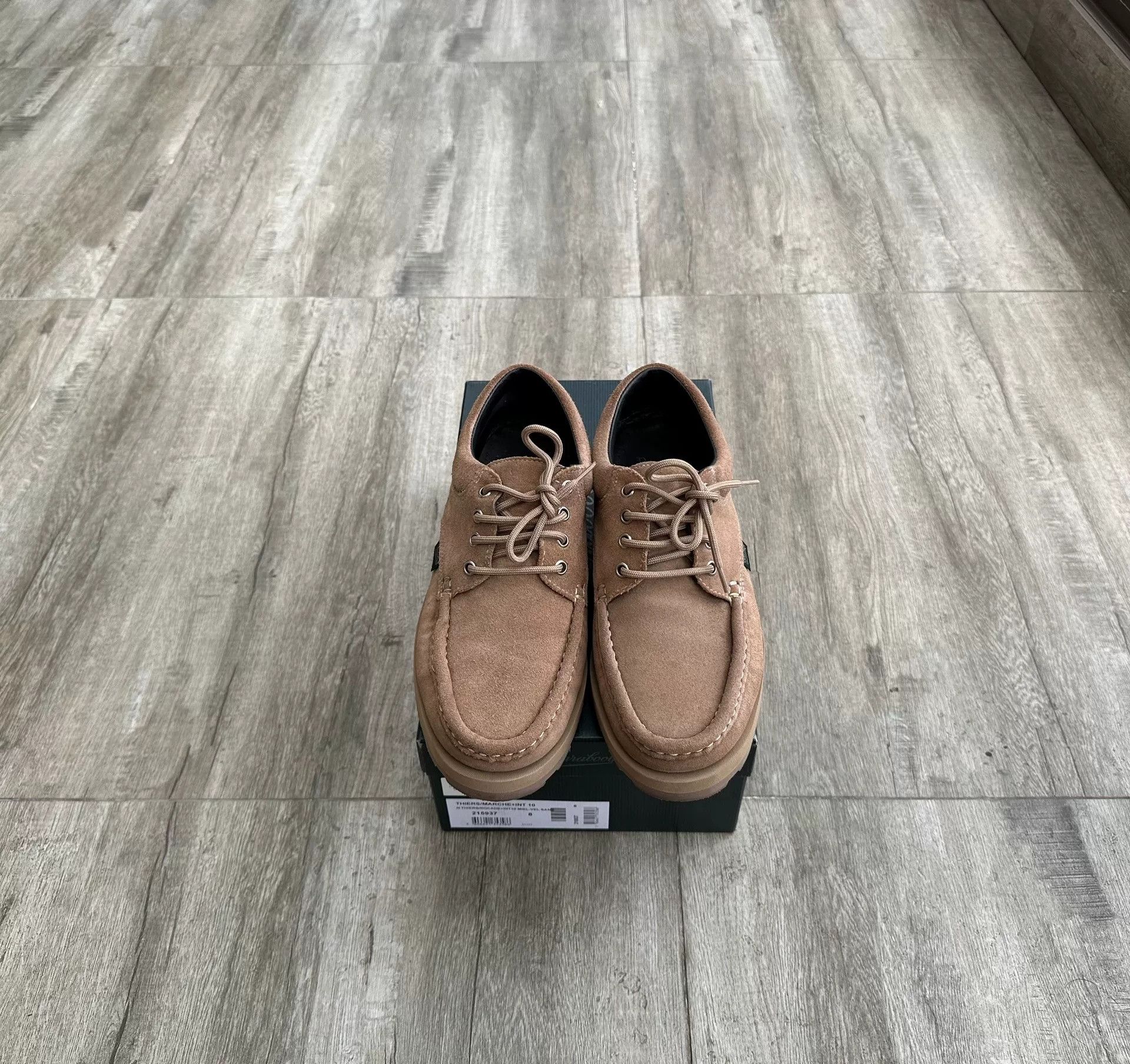 Paraboot Paraboot Thiers Marche Suede Boat Shoes Size US 8 / EU 41 - 1 Thumbnail