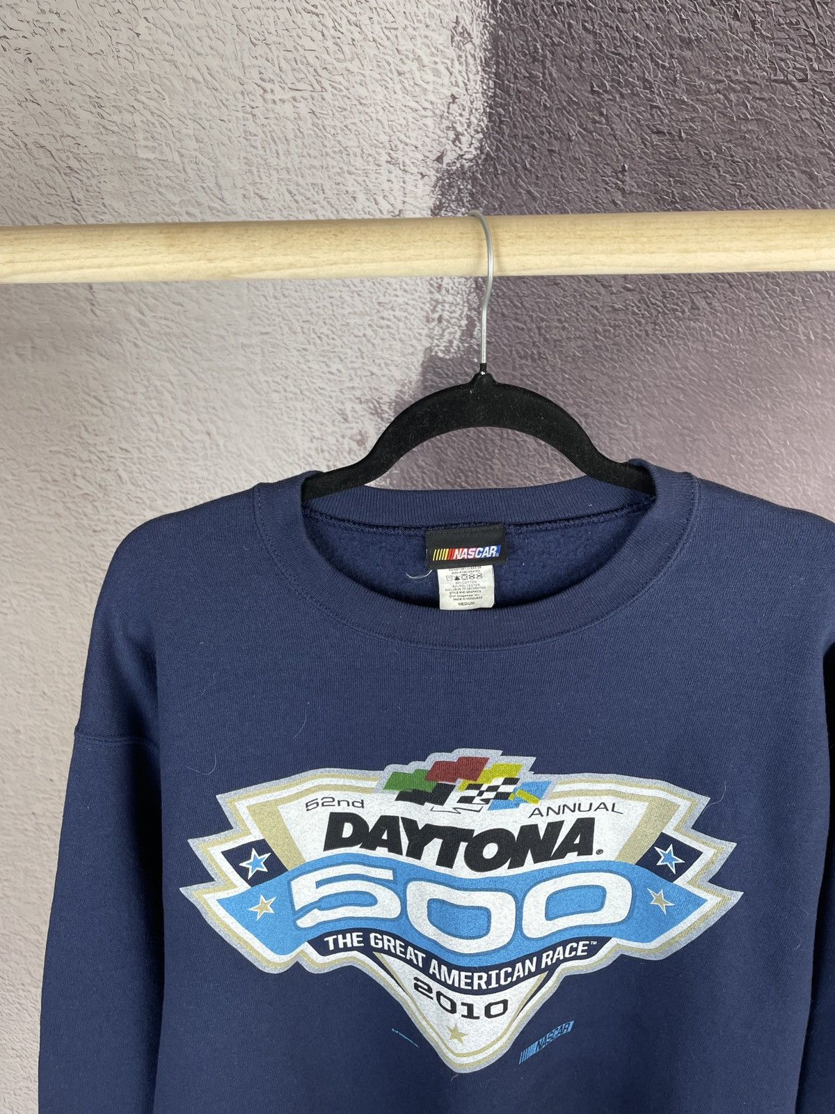 Daytona × NASCAR NASCAR DAYTONA 500 AMERICAN RACE 52nd annual 2010 sweatshirt Size US M / EU 48-50 / 2 - 3 Thumbnail