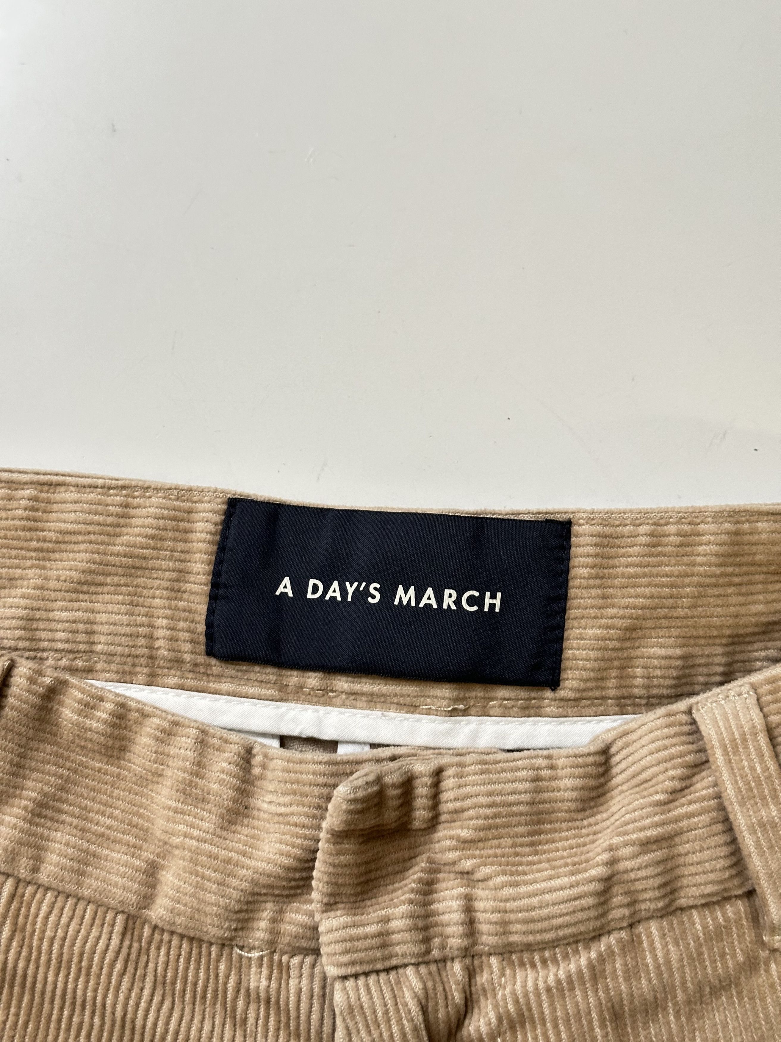 A Day's March A Day's March Beige Corduroy Pants Size US 28 / EU 44 - 4 Thumbnail