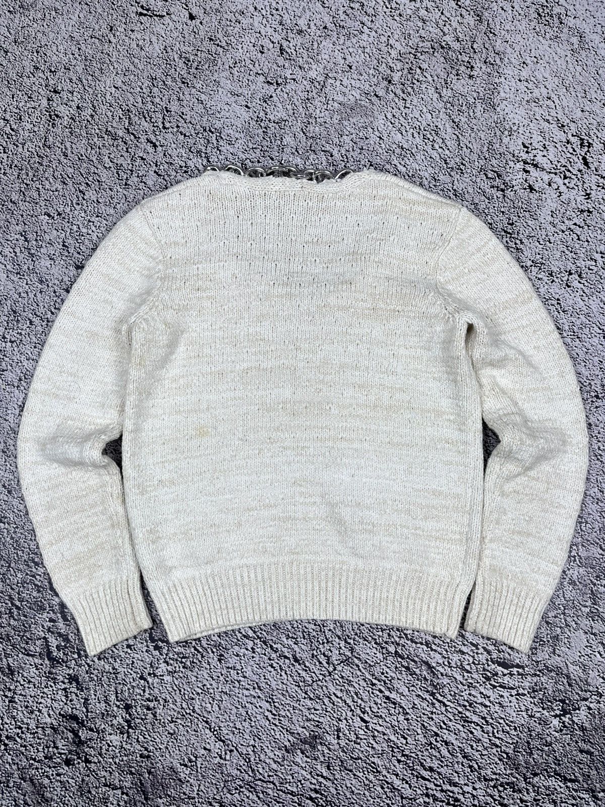 Bottega Veneta Bottega Veneta Chain Textured Sweater size M Size M / US 6-8 / IT 42-44 - 8 Thumbnail