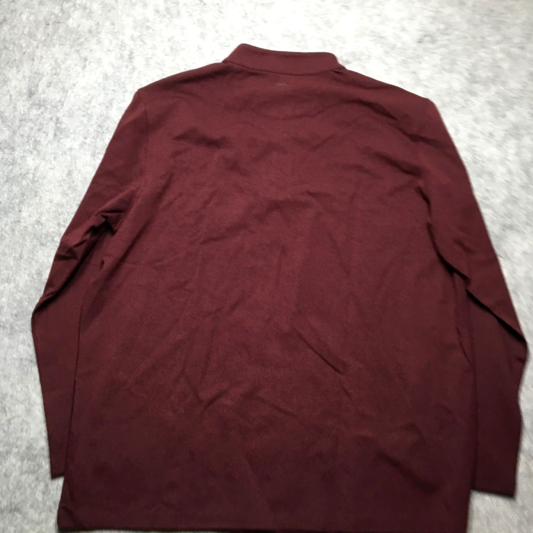 Mizzen+Main Mizzen+Main Proflex Quarter Zip Mens 2XL Dark Red Performance Golf Pullover Shirt (Mock Neck, 1/4 Zip) Size US XXL / EU 58 / 5 - 7 Thumbnail