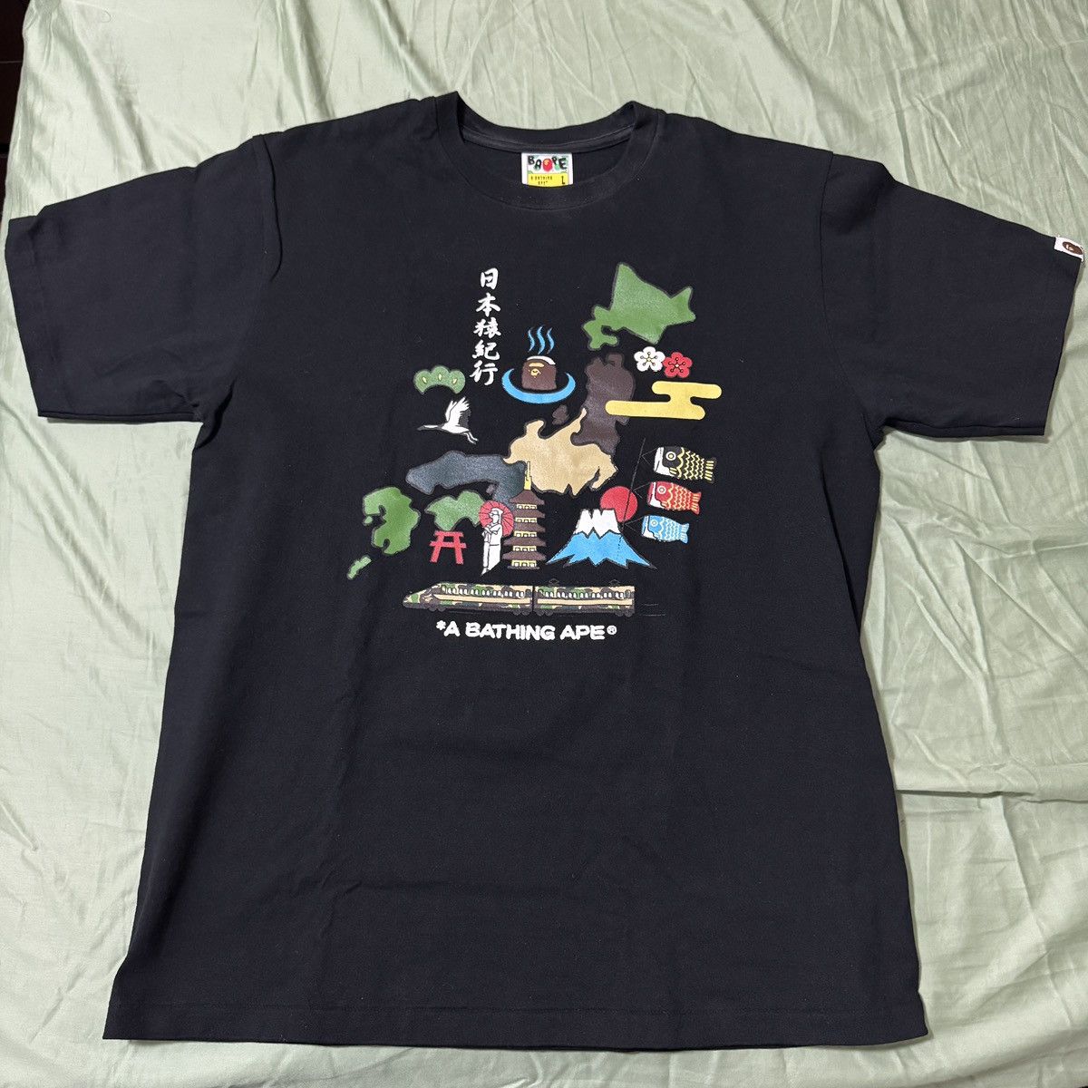 Bape Bape Japan Culture Tee Size US L / EU 52-54 / 3 - 1 Thumbnail