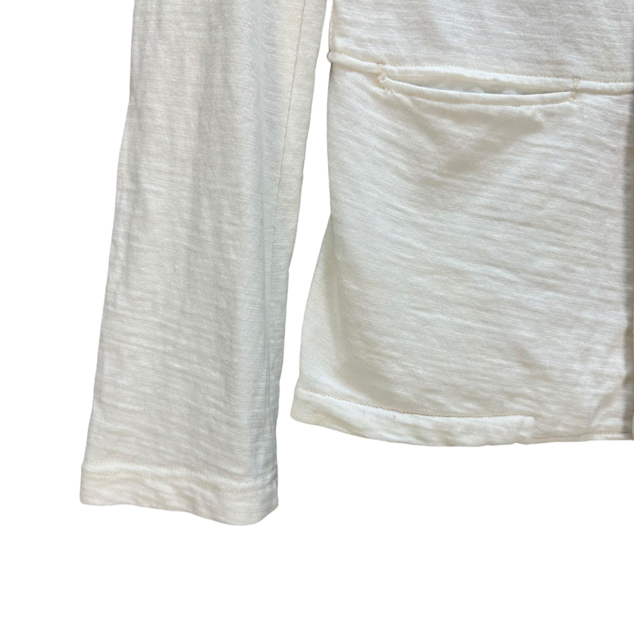 45rpm 45rpm Women’s White Cardigan Shirt Jacket #80-1446 Size S / US 4 / IT 40 - 4 Thumbnail