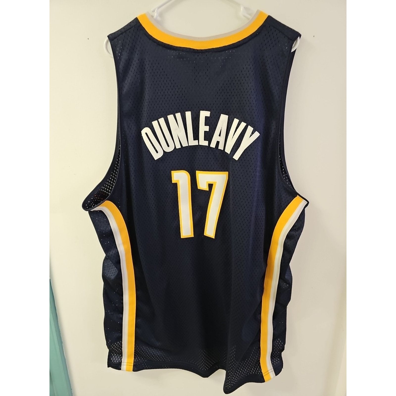 Adidas Adidas NBA Indiana Pacers Mike Dunleavy #17 Jersey Sz 2XL Size US XXL / EU 58 / 5 - 7 Thumbnail