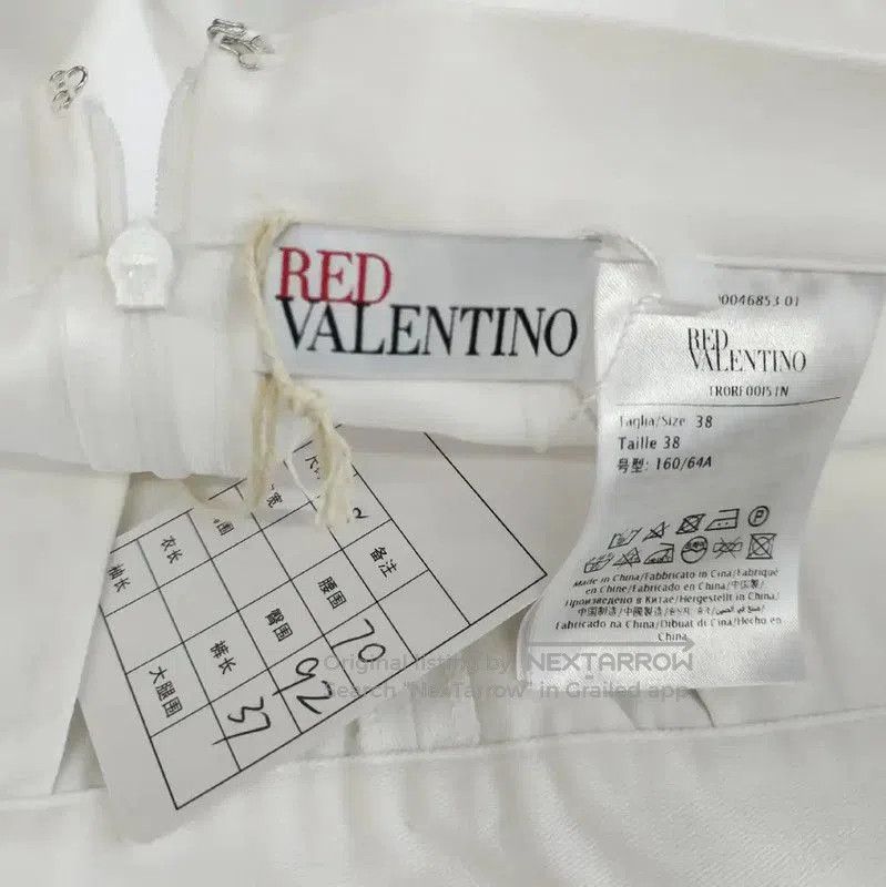 Valentino Valentino White Cotton Summer Skirt . Size 23" - 3 Thumbnail