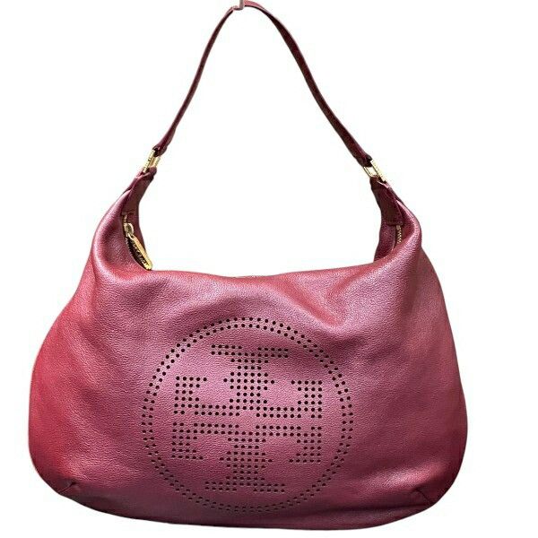Tory Burch Tory Burch Leather Shoulder Bag Leather Shoulder Bag Duty Free For Usa in Red, Women's