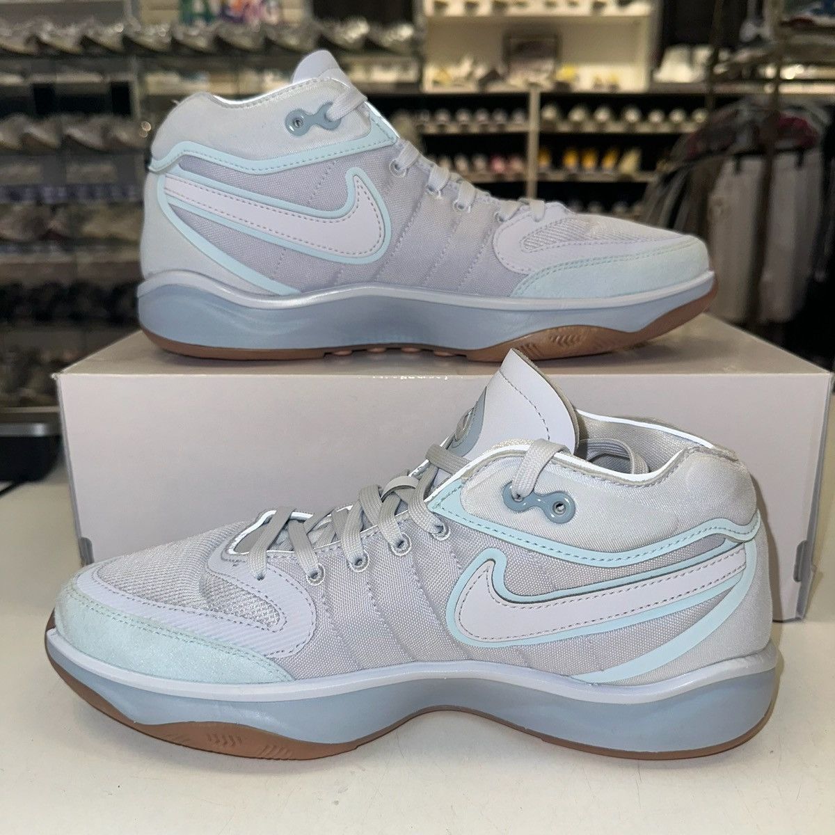 Nike Size 9W (10.5M) - Nike G.T. Hustle 2 Glacier Blue HF1570-001 Size US 9 / IT 39 - 2 Thumbnail
