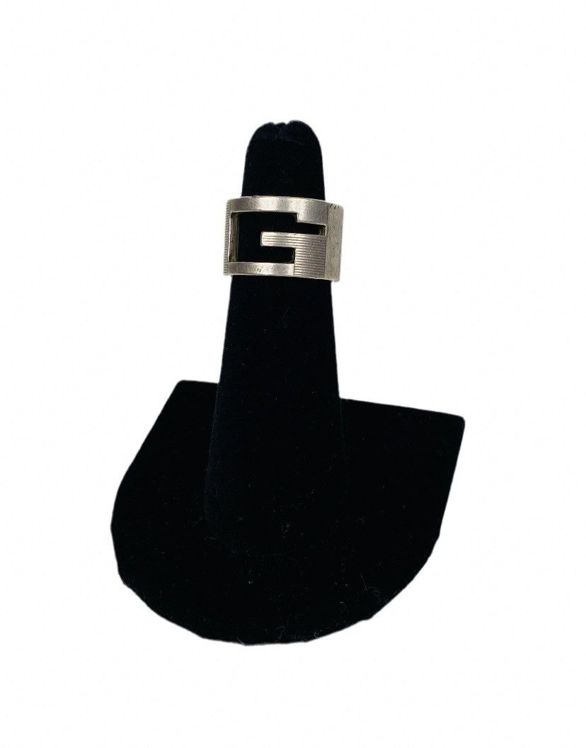 Gucci Gucci .925 Silver G Ring size IT 9 Size ONE SIZE - 2 Thumbnail