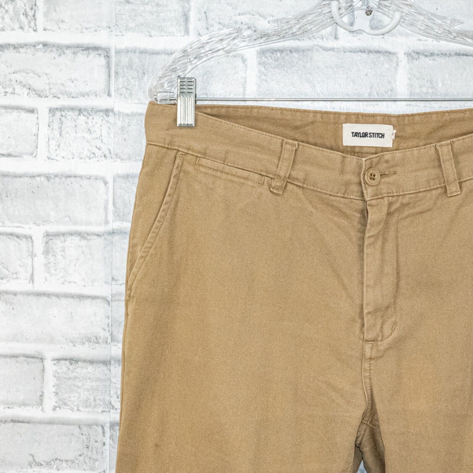 Taylor Stitch Taylor Stitch Slim Foundation Pant Chinos in organic Khaki Size US 32 / EU 48 - 6 Thumbnail