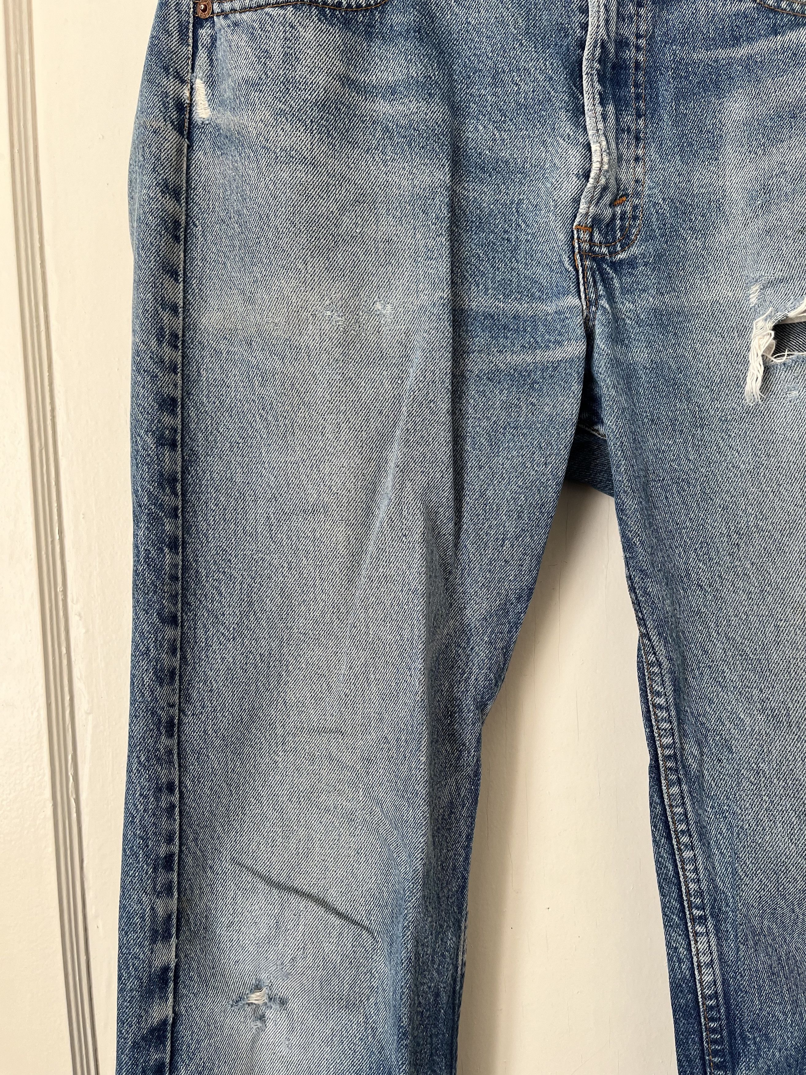 Levi's Vintage Authentically Worn-in Levis 505 Jeans Size US 33 - 6 Thumbnail