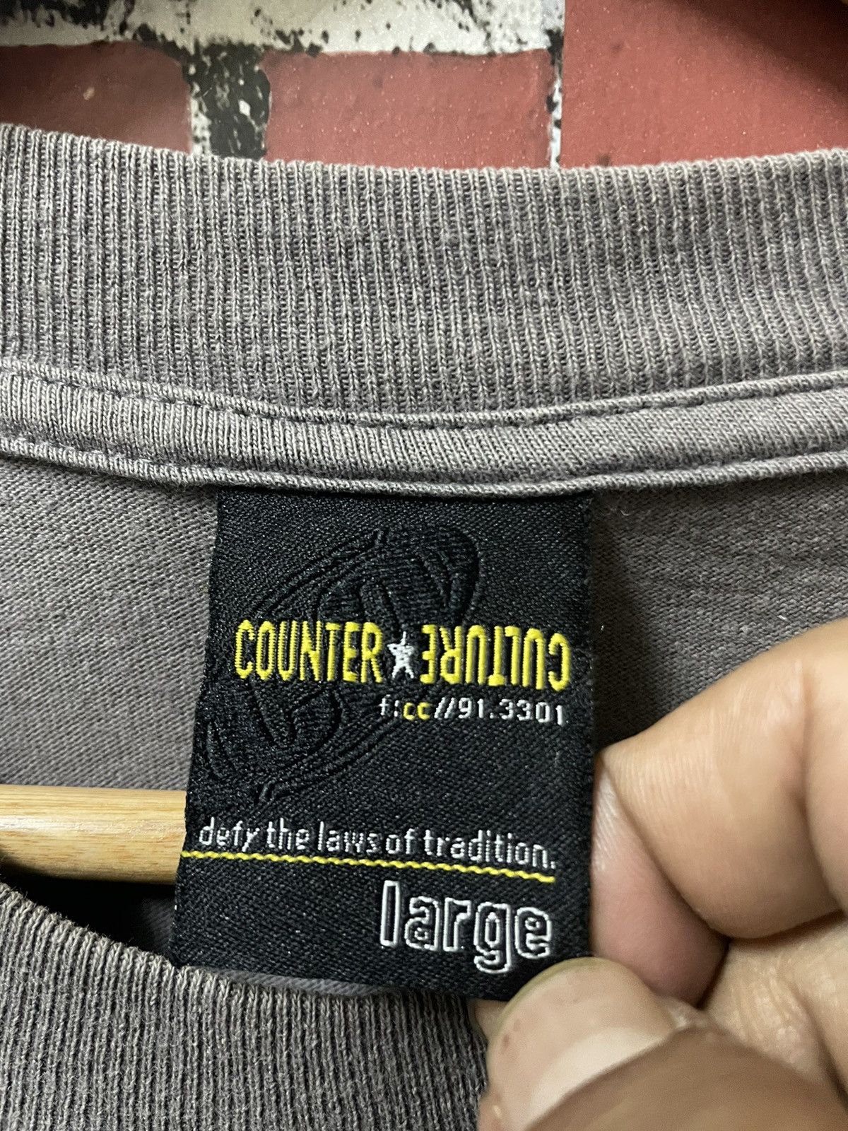 Welcome Skateboards VINTAGE COUNTER CULTURE CLOTHING COMPANY SKATE TEE Size US L / EU 52-54 / 3 - 5 Thumbnail