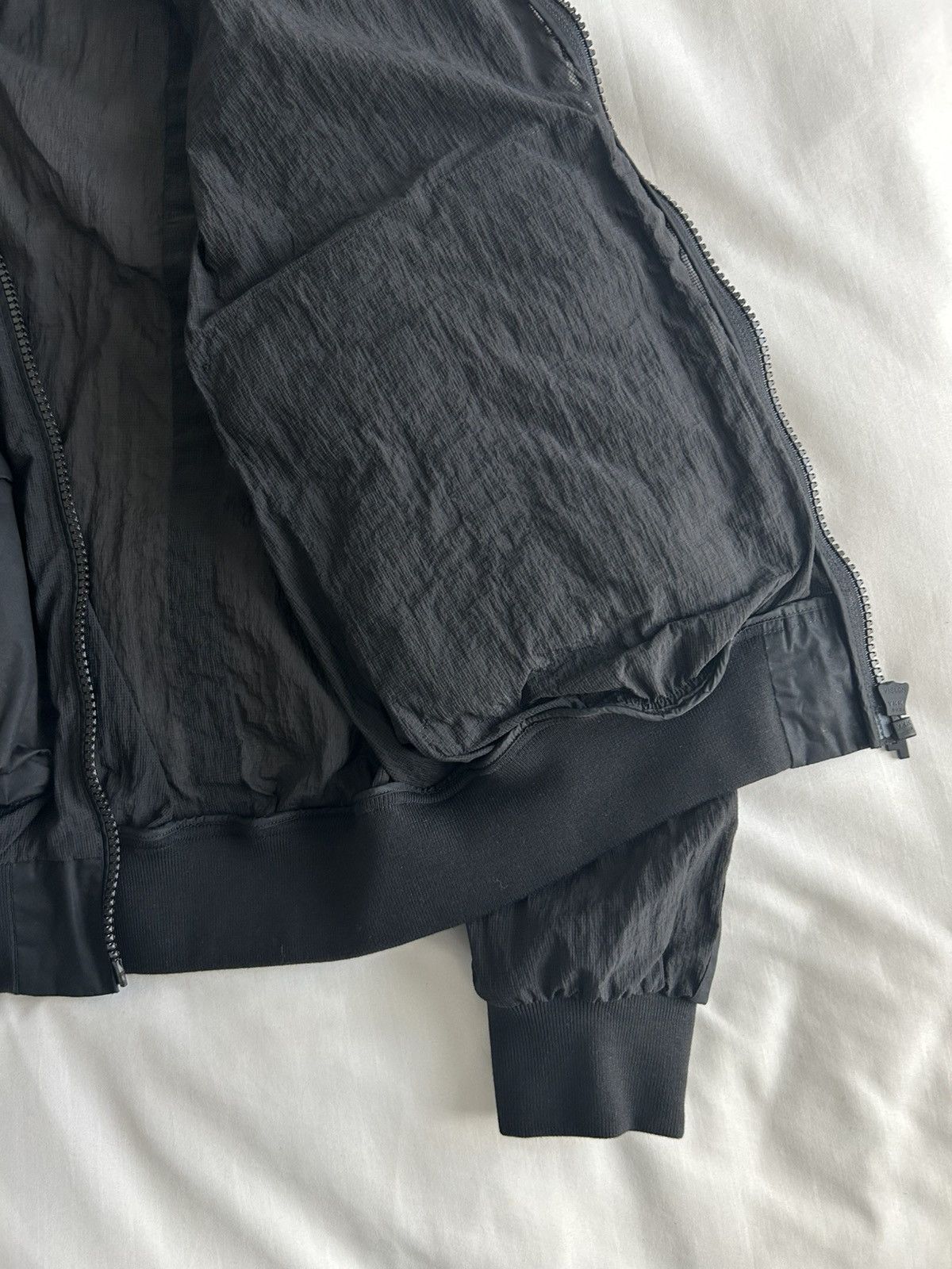 A-COLD-WALL* A Cold Wall ACW Semi Sheer Jacket Onyx Hooded Italy Size US XL / EU 56 / 4 - 4 Thumbnail