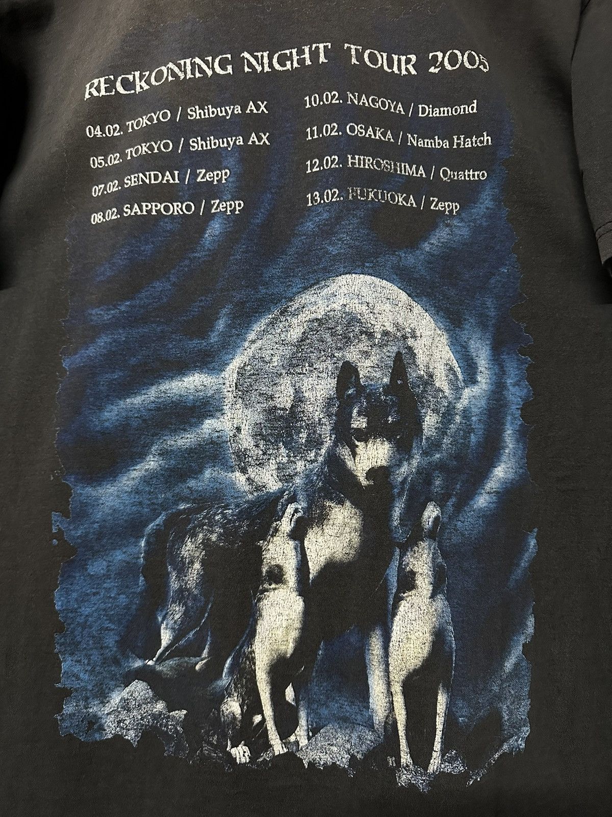 Band Tees × Vintage Vintage Metal Band Sonata Arctica Tour Japan Sun Faded Tee Size US M / EU 48-50 / 2 - 11 Thumbnail