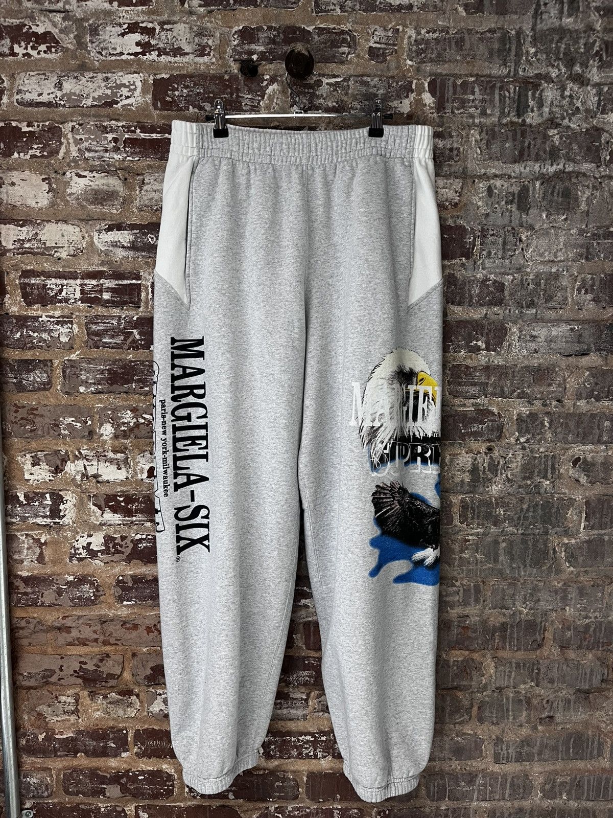 Supreme MM6 Maison Margiela Eagle Sweatpant White