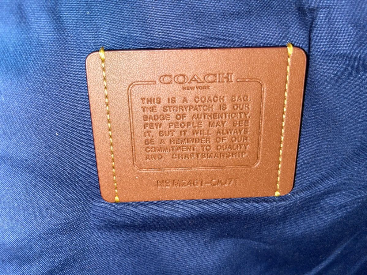 Coach Coach denim backpack (retail was $500) Size 36 - 7 Thumbnail