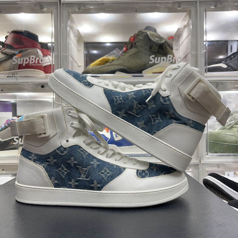 Louis Vuitton Louis Vuitton Rivoli High-Top Sneakers for Men - Size US 10.5 / EU 43-44 - 6 Thumbnail