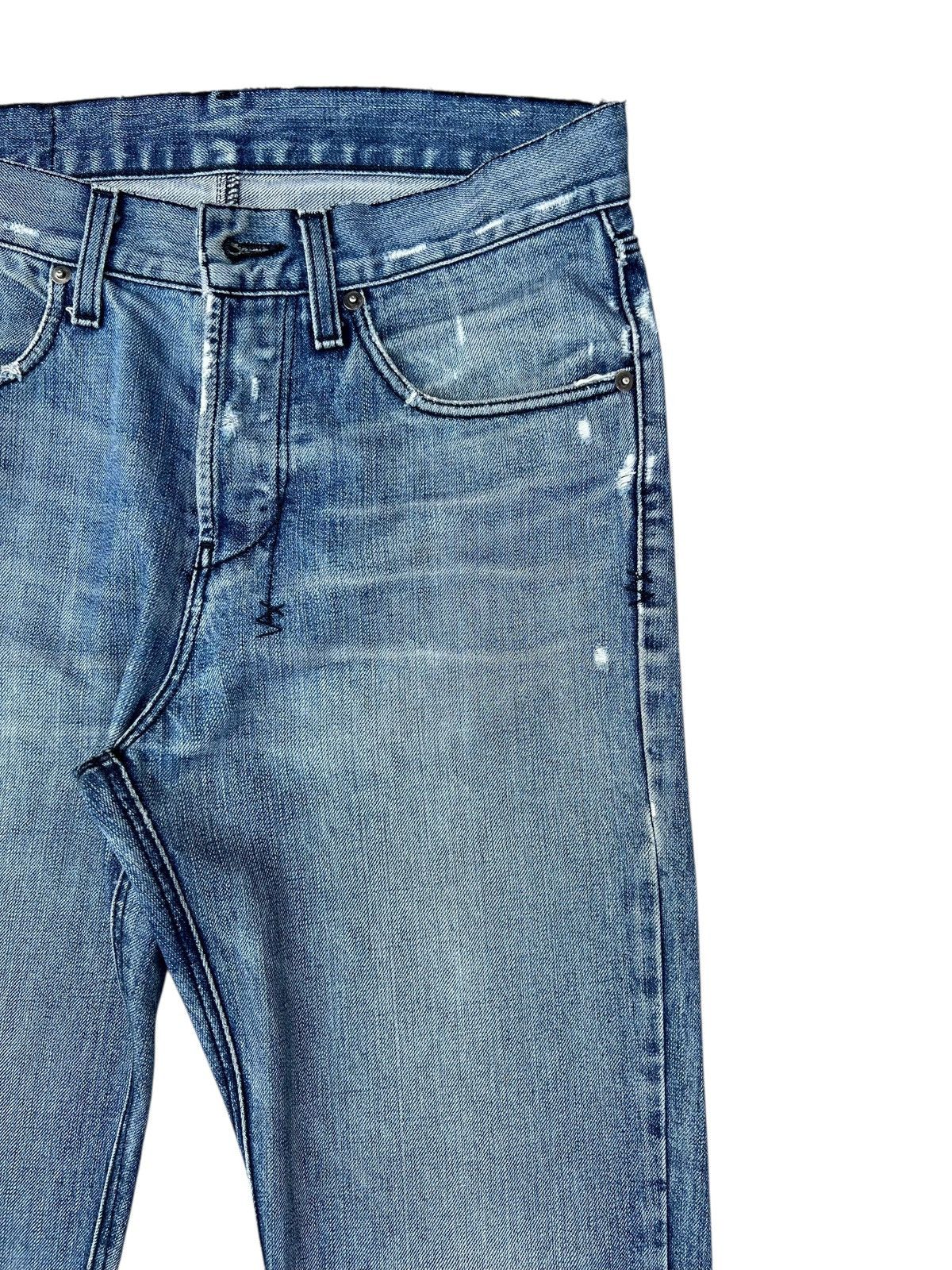 Ksubi Ksubi Dee Dee Vintage Indigo Distress Denim Jeans L 35.5 Size US 30 / EU 46 - 11 Thumbnail