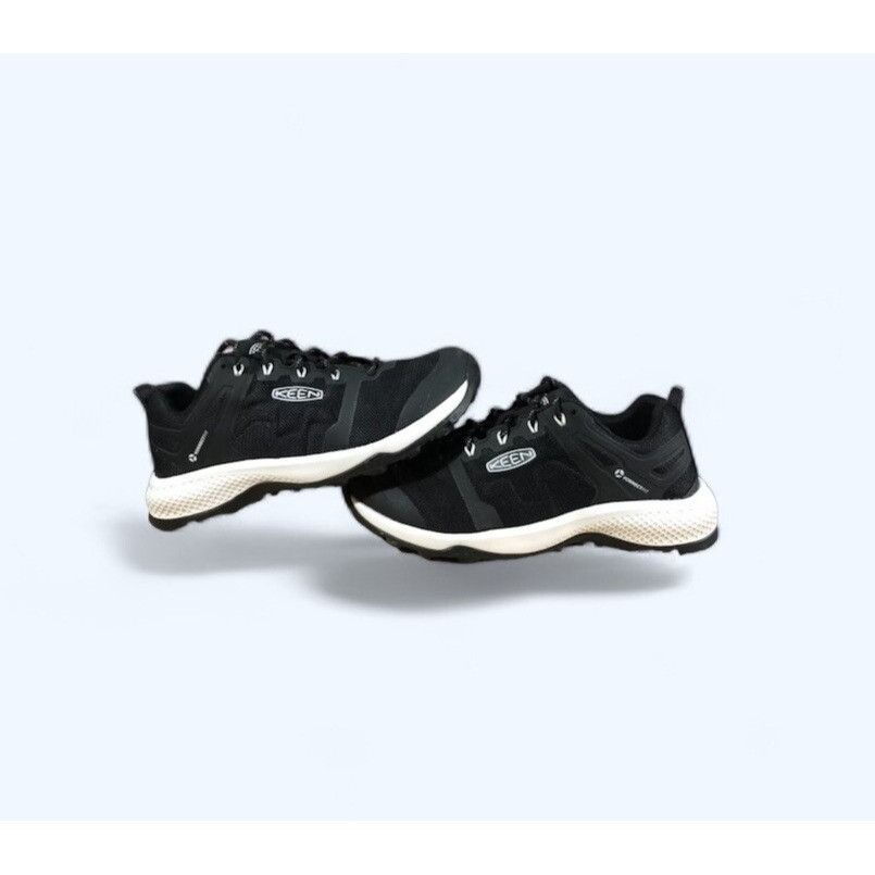 KEEN shoes MENS 8 Walking Hiking Black And White Konnect Fit